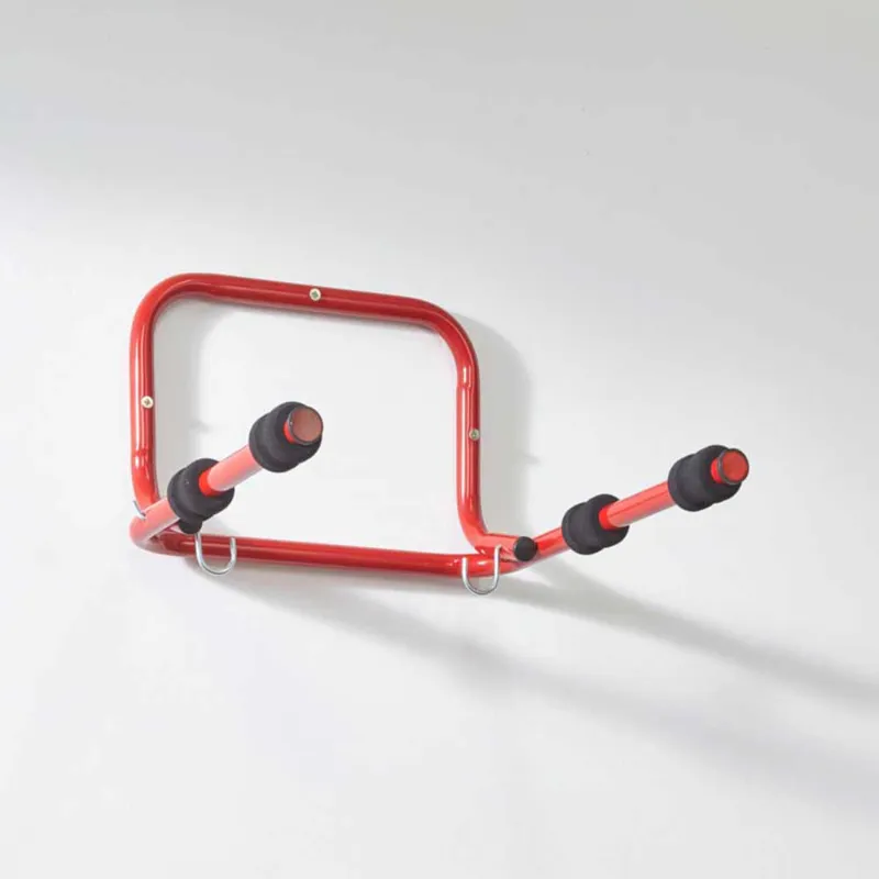 One23 Wall Mounted 2 Bike Folding Stand Red-4